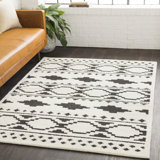 Junious Southwestern Beige Area Rug