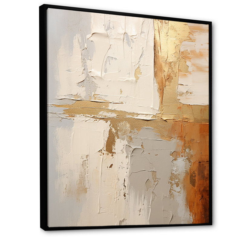 Minimalisme moderne, sérénité scandinave, art IV, Cadre flottant noir, H 20 po x l 12 po x P 1 po
