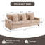 Canapé en chenille 94,49 "Comfy Cloud Couch-1364778778