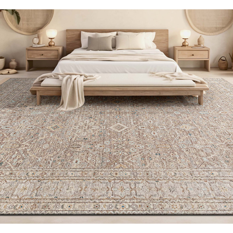 Handmade Wool Area Rug, Rectangle 10' x 14'