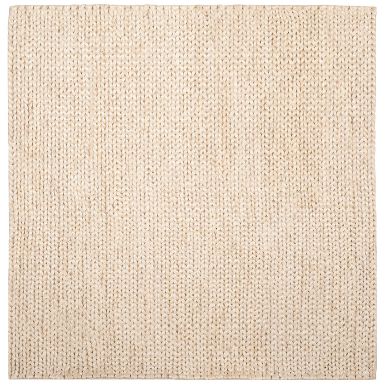 Pennsburg Natural Fiber Hand Woven Jute Chevron Rug