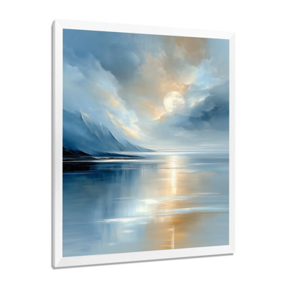 «Yellow Minimalisme», Norvège, coucher de soleil, paysages, impressions sur toile, paysage jaune