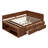 Full Size Daybed With Drawers And Shelves-941854591
