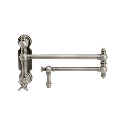 Traditional Wall Mounted Potfiller - Cross Handle