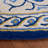 Empire Hand Tufted Wool/Cotton Oriental Rug in Blue/Ivory-1564290103