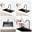 304 Stainless Steel Flying Rain Waterfall Single bowl Sink