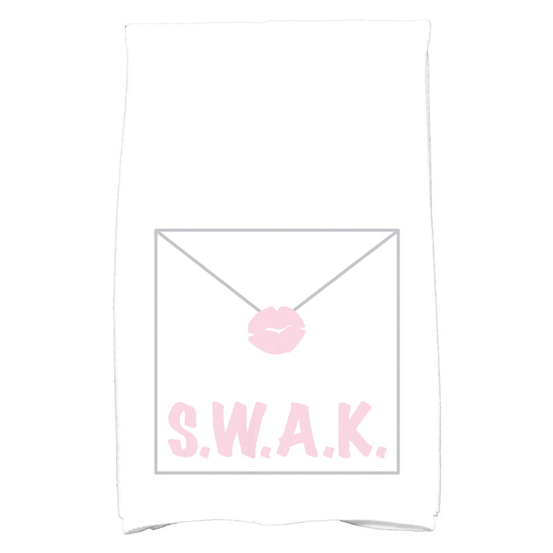 Tea Towel Kitchen Towel, Light Pink