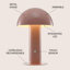 Lampe de table simple 10,75 po Viv-441116550
