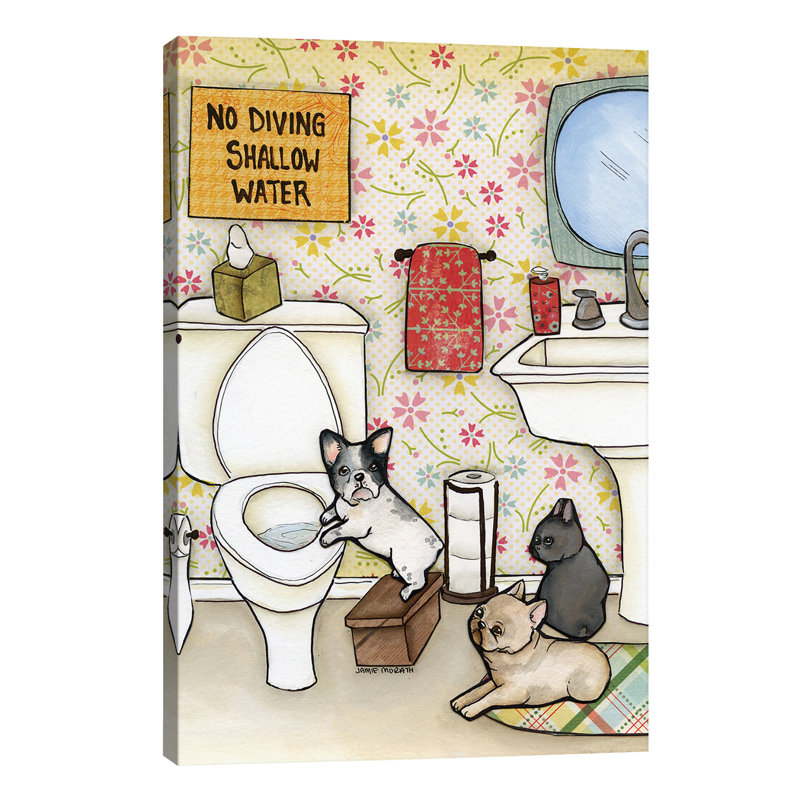No Diving by Jamie Morath - Wrapped Canvas Print, 101.6 cm H x 66.04 cm W x 3.175 cm D