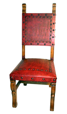 Chaise d'appoint en cuir pleine fleur Tylersburg