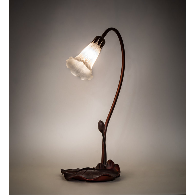Pond Lily Metal Arched Lamp