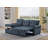 86'' Upholstered Reclining Sleeper Sofa-597257576