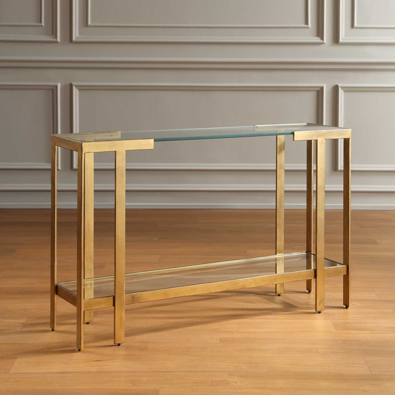  Kendrick Glass Console Table