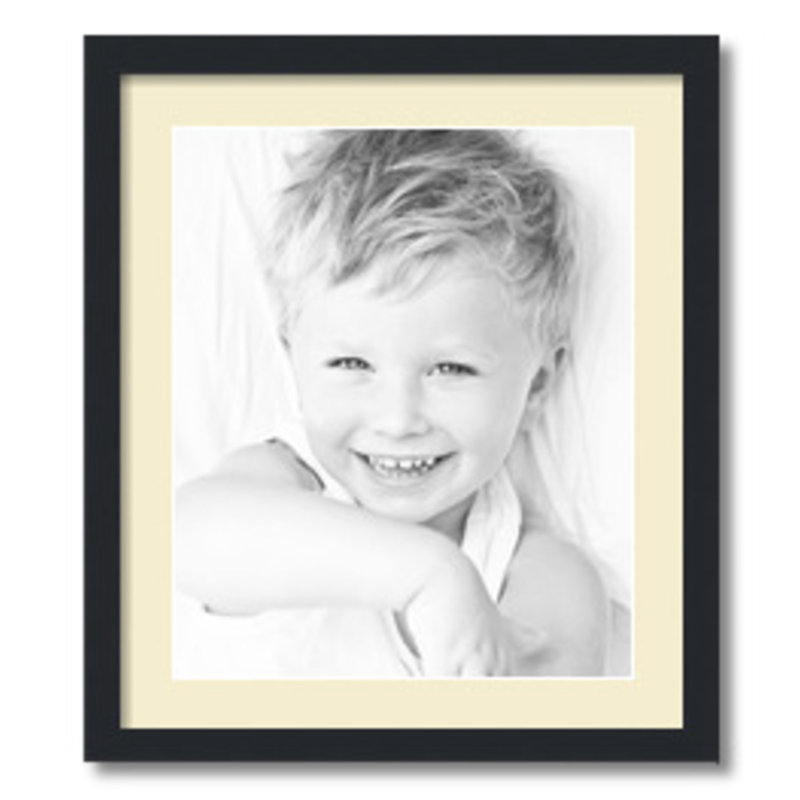 Matte Picture Frame with Mat, Super White