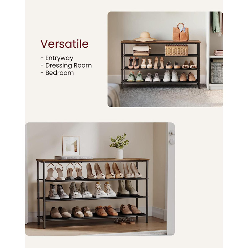 12 Pair Shoe Rack