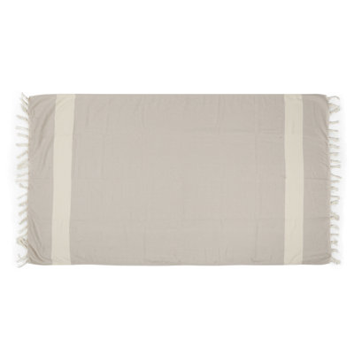 Serviette de plage 100% coton Harietta