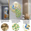 Grande horloge murale paon avec mouvement silencieux, horloge décorative en métal de luxe 3D pour le salon, la chambre à coucher et la salle à manger