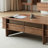 Black walnut end table