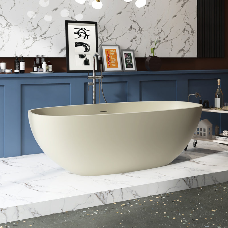 Baignoire de trempage autoportante 55 po