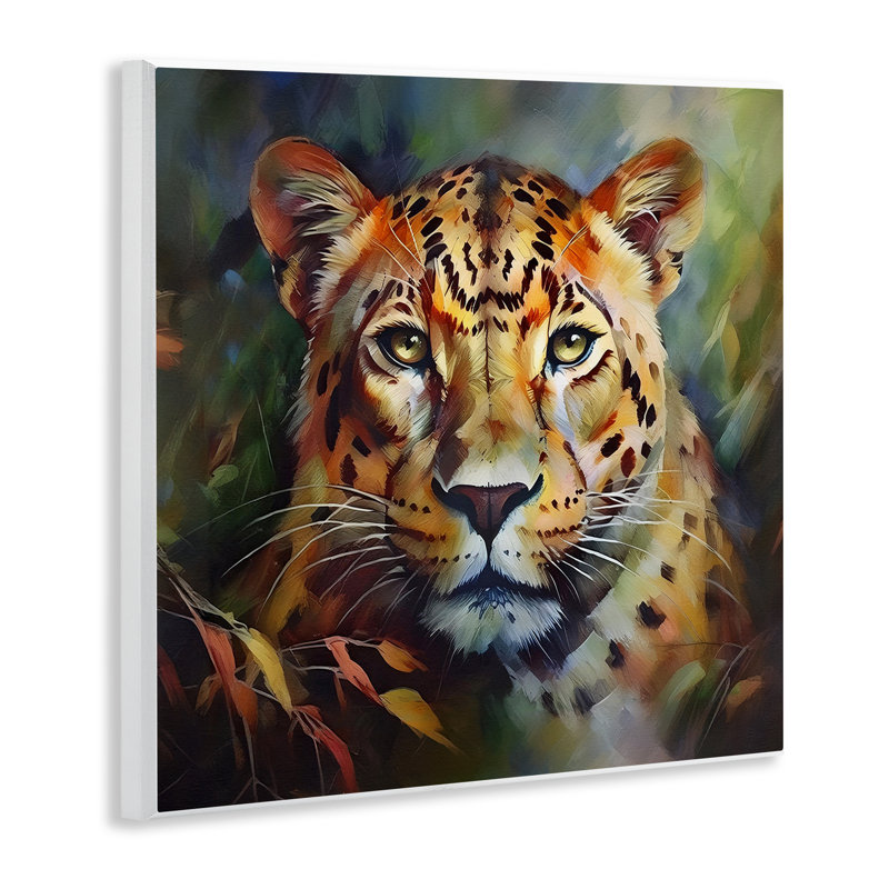 «Leopard Face Portrait» par Noah Bay