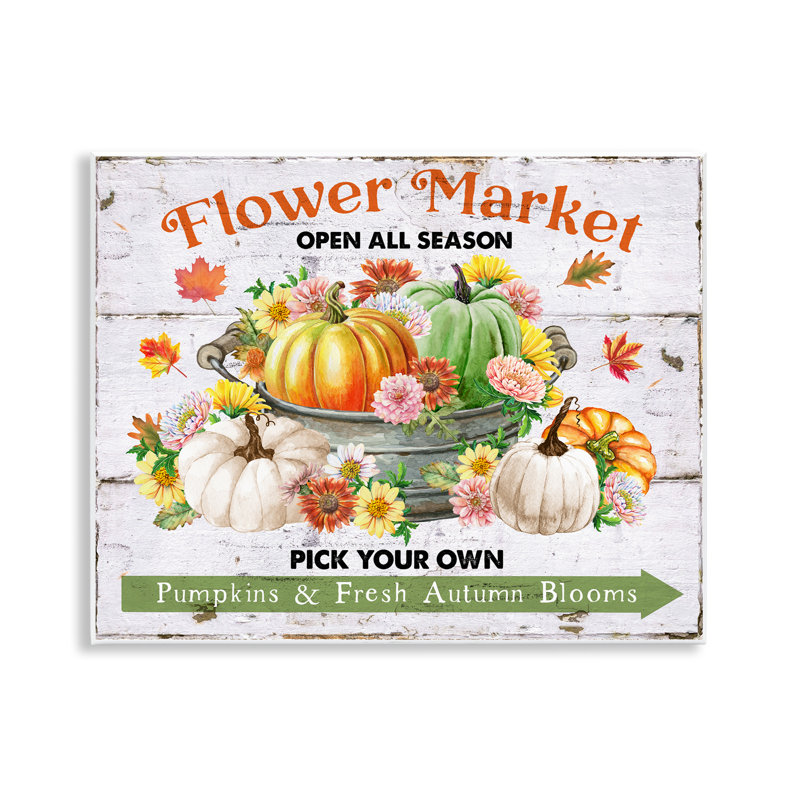  Art mural «Pick your propre marché d'automne» par Creatif Belle