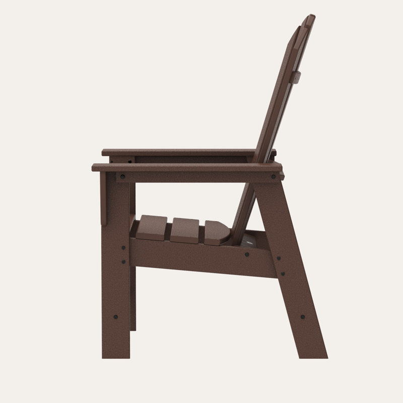 POLYWOOD South Beach Casual Chair, Mahogany