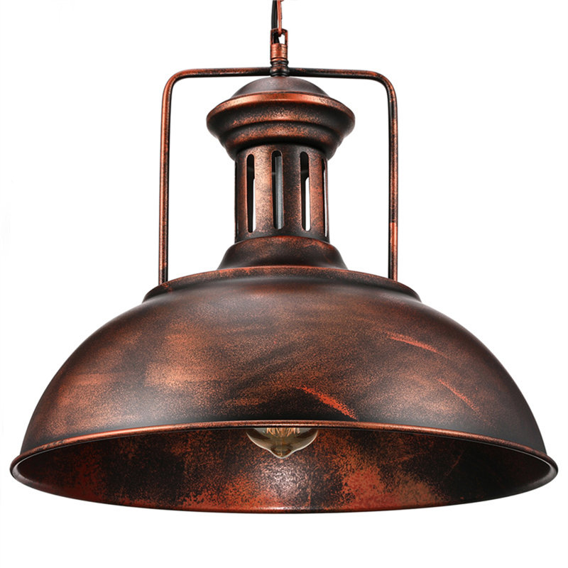 Alexadra 1 - Light Copper Shaded Pendant, 56'' H X 16'' W X 16'' D