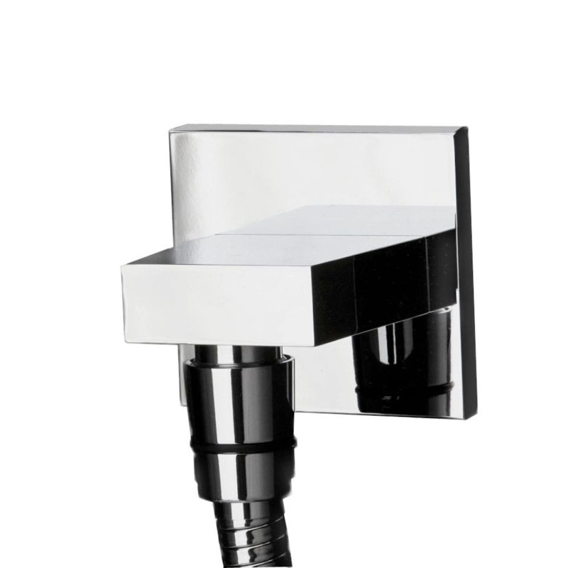 Kubista Water Intake, Polished Chrome
