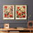 WM MORRIS Series LVII-Premium Framed Print -Ready to Hang - No Nails Required - No Nails Required-472994345-472994346
