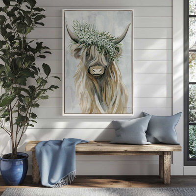 «Queen of the Meadow», reproduction sur toile dans un cadre