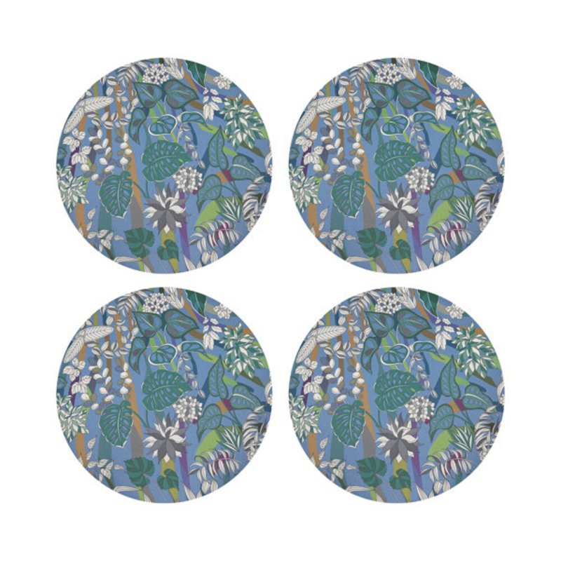 Sabi Jungle Pebble 16" Vinyl Placemat, Savuti
