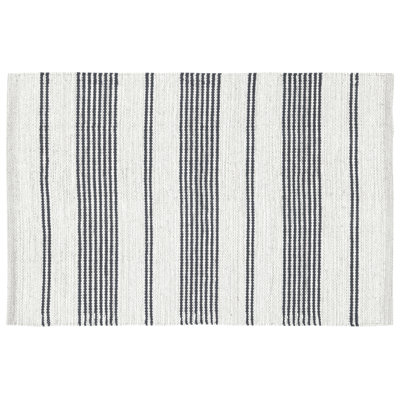 Bay Striped Hand Woven Area Rug Set