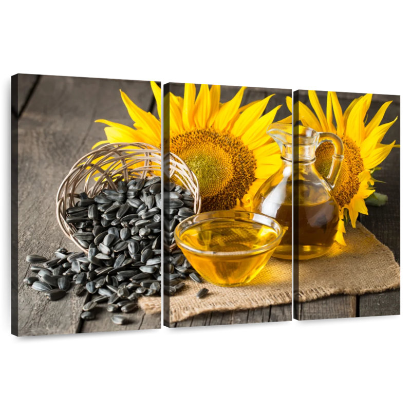 Huile de tournesol Yarlin, H 24 po x l 38 po
