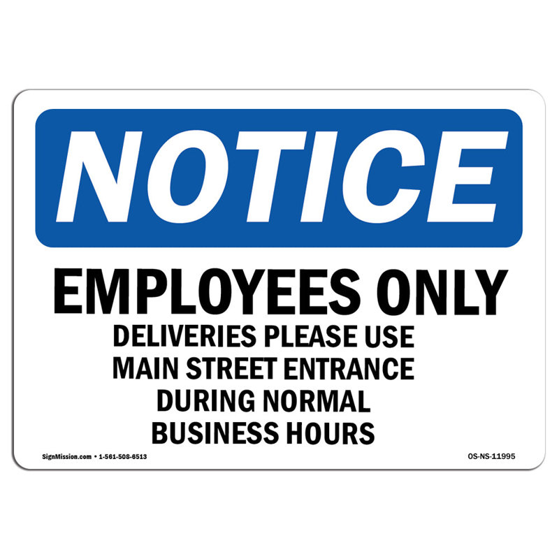 Heavy Duty Sign