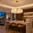 23.62" W Gold Crystal Pumpkin-Shaped 8-Light Chandelier for Dining Room, Living Room and Bedroom
