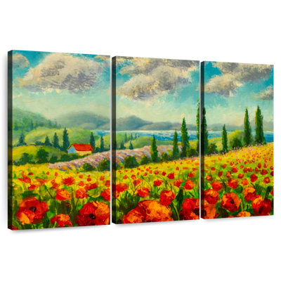 Harnek Field Of Poppies