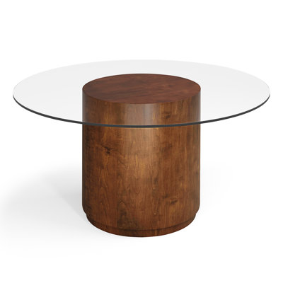 Olympia Round Glass Top Dining Table