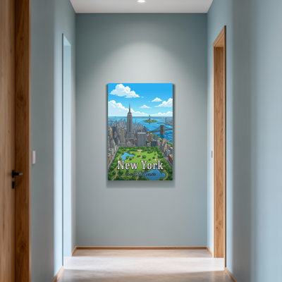 Scenic & Cityscapes New York City Skyline With Empire State Building