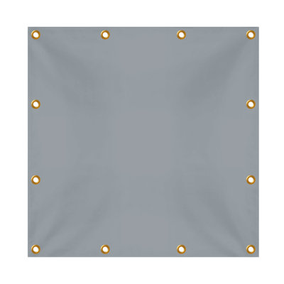 ( 12 x 12ft) Heavy Duty Multipurpose Outdoor Tarp, Waterproof Outdoor Protective Tarpaulin with Reinforced Brass Grommet & UV Resistant