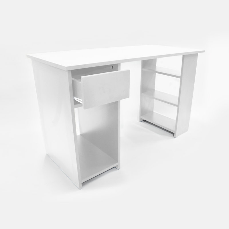 Neddo Computer Desk, White