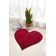 Tapis bordeaux touffeté Mermec