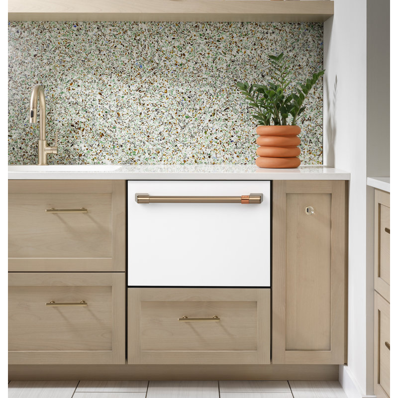 Café ENERGY STAR Smart Single Drawer Dishwasher, Matte White
