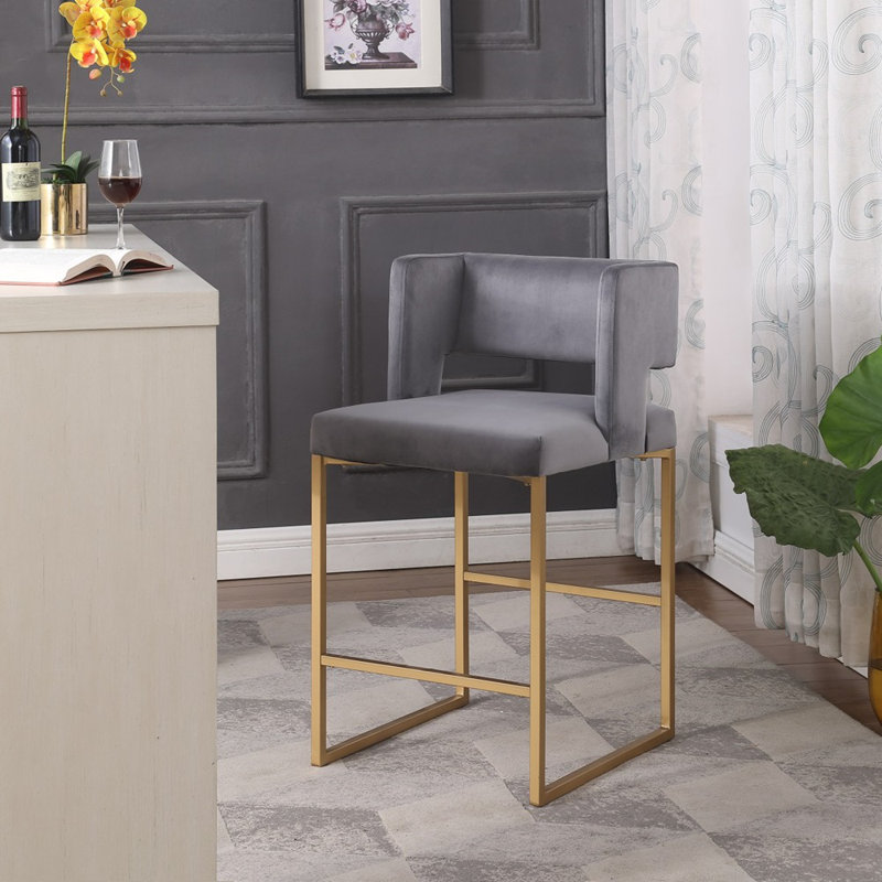 Tabouret 25 comptoirs, Gris