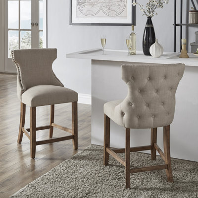 Jabiel Upholstered Counter Stool
