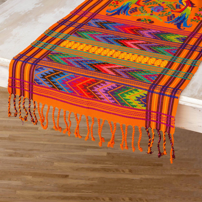 Handmade Geometric Table Runnner
