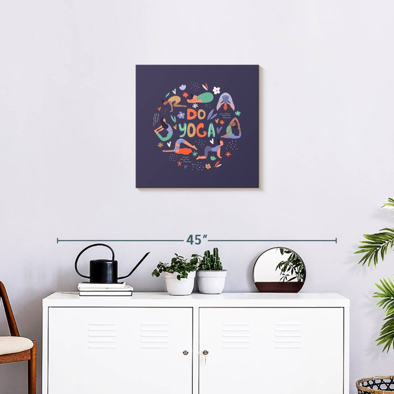 Senne Do Yoga, 20" H x 20" W