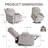 41.73"Wide Dual Motor Power Lift Recliner Chair With Massage & Waist Heating, Oversized Recliner With Side Pockets, Cup Holders-2107456090