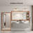 Lunara Belveled Edged Accent Rectangular Bathroom Wall Mirror with Tempered Glass & Rust-proof Aluminimn Framed-239064154-239064129