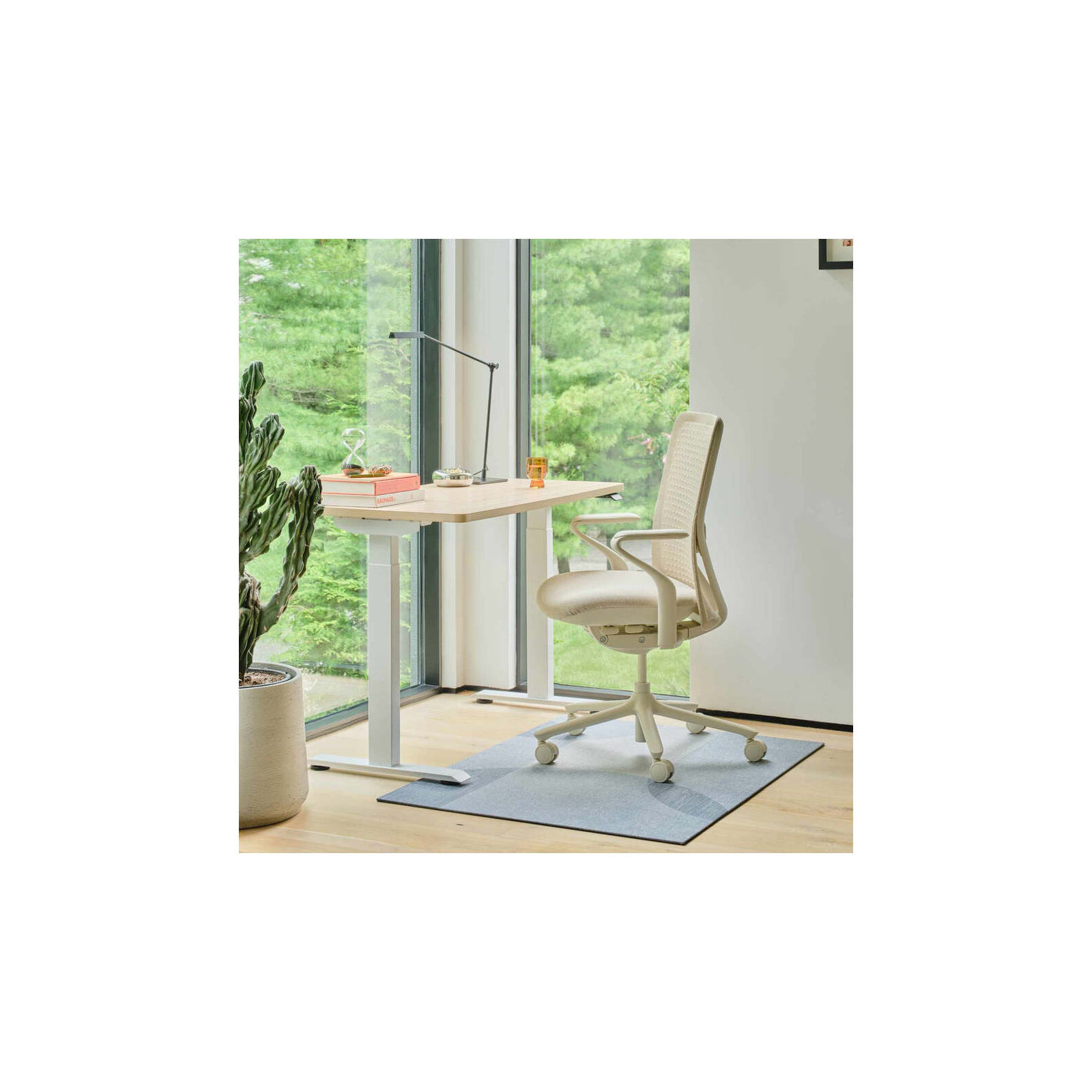 Woven Chair Mat, Lagoon