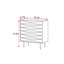 Commode d'appoint American Minimalist Style